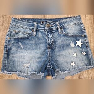 🔥Denim Shorts With Stars Size 11